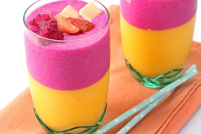 resep jus mangga susu