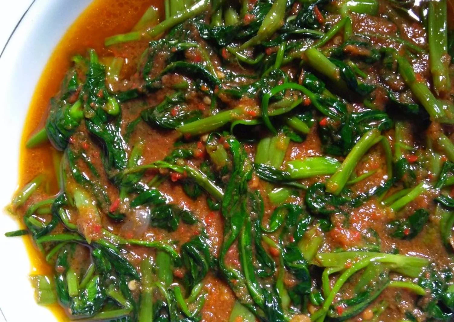 resep kangkung terasi