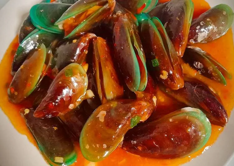 resep kerang saus padang