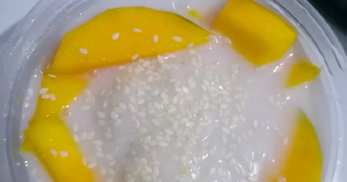 resep ketan mangga