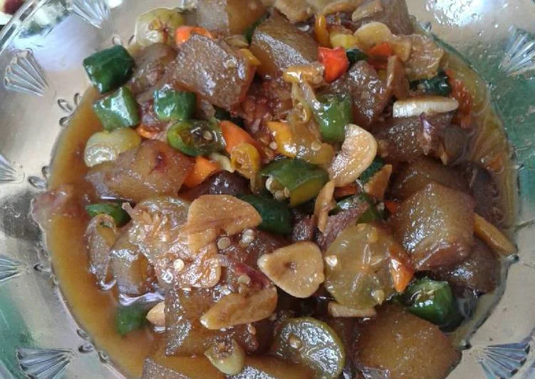 resep kikil lombok ijo