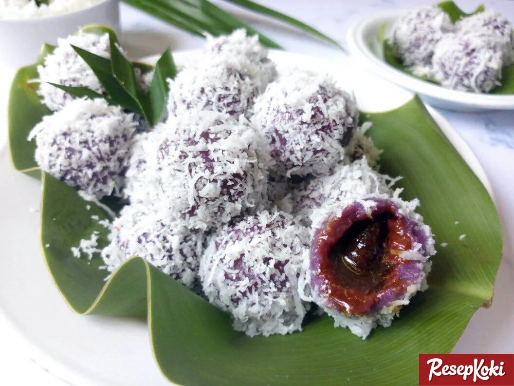 resep klepon ubi ungu