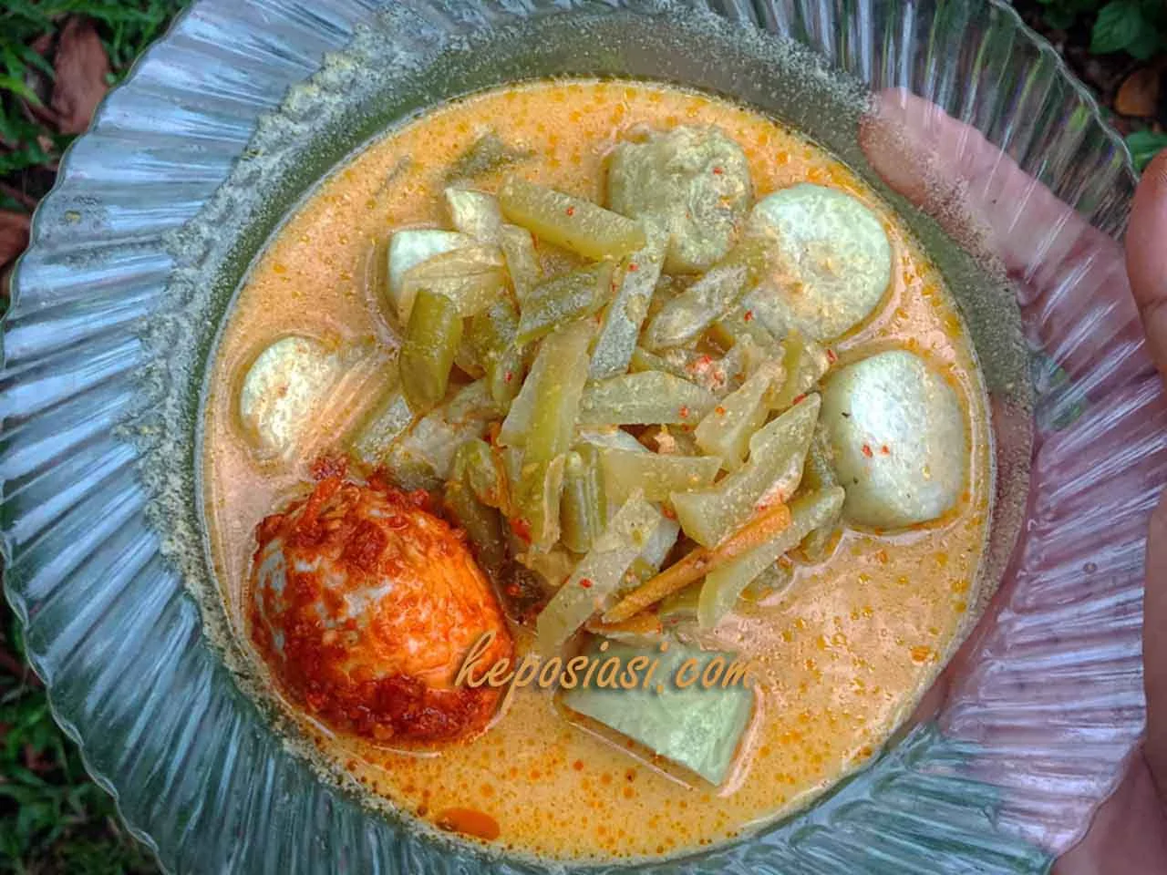 resep lontong sayur labu siam