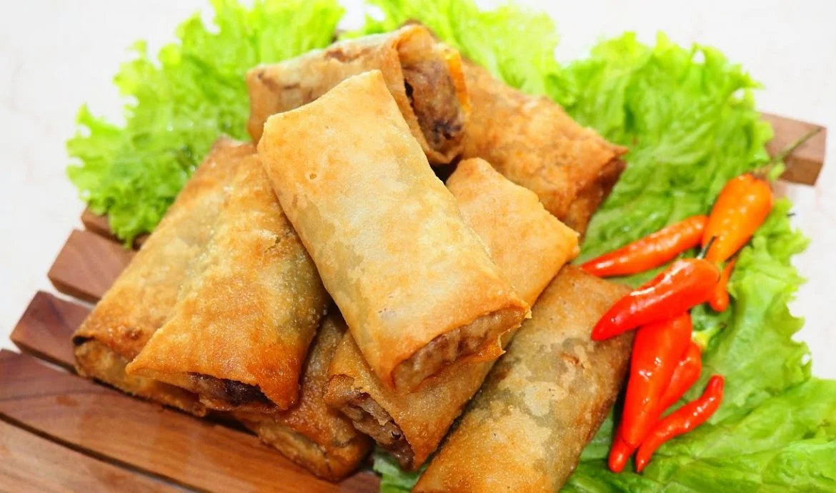 resep lumpia rebung (tanpa ayam)