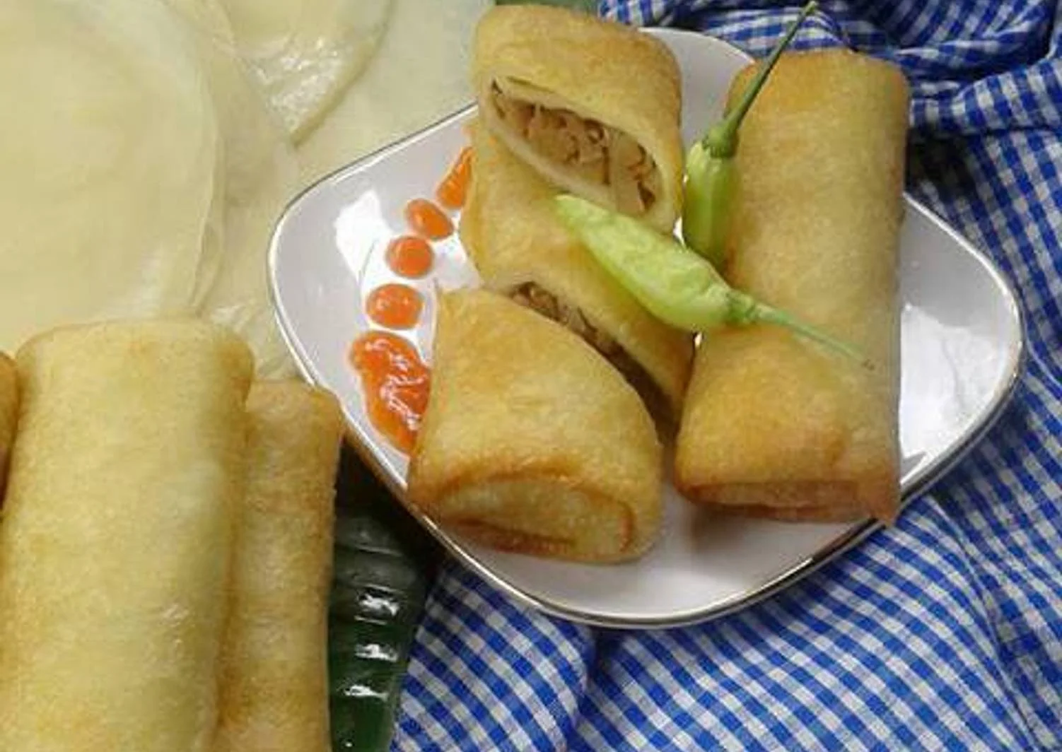 resep lumpia rebung telur