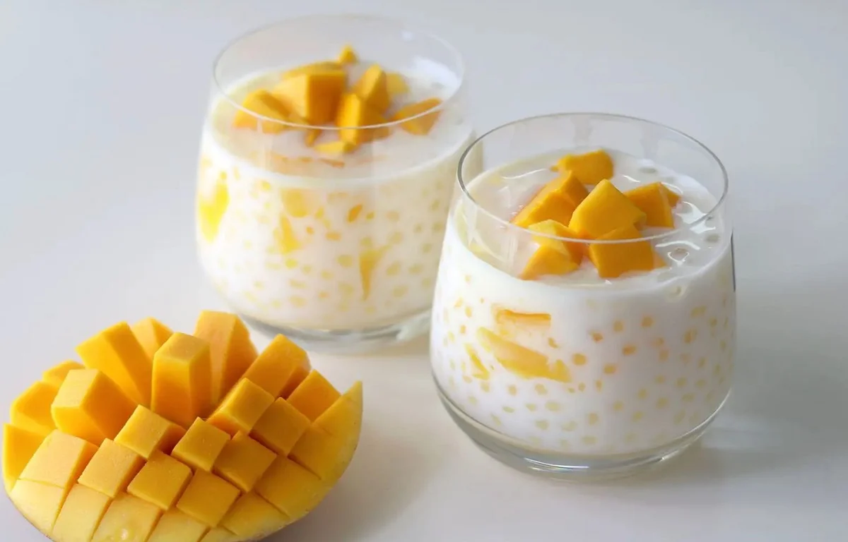 resep mango sago