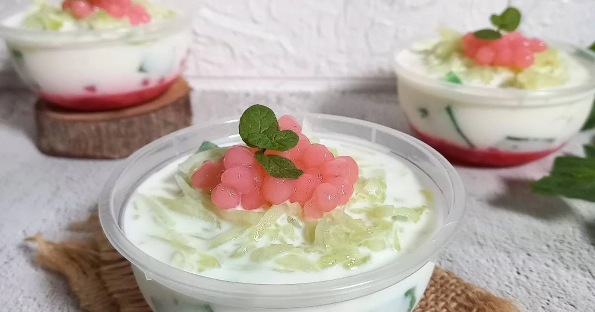 resep melon sago