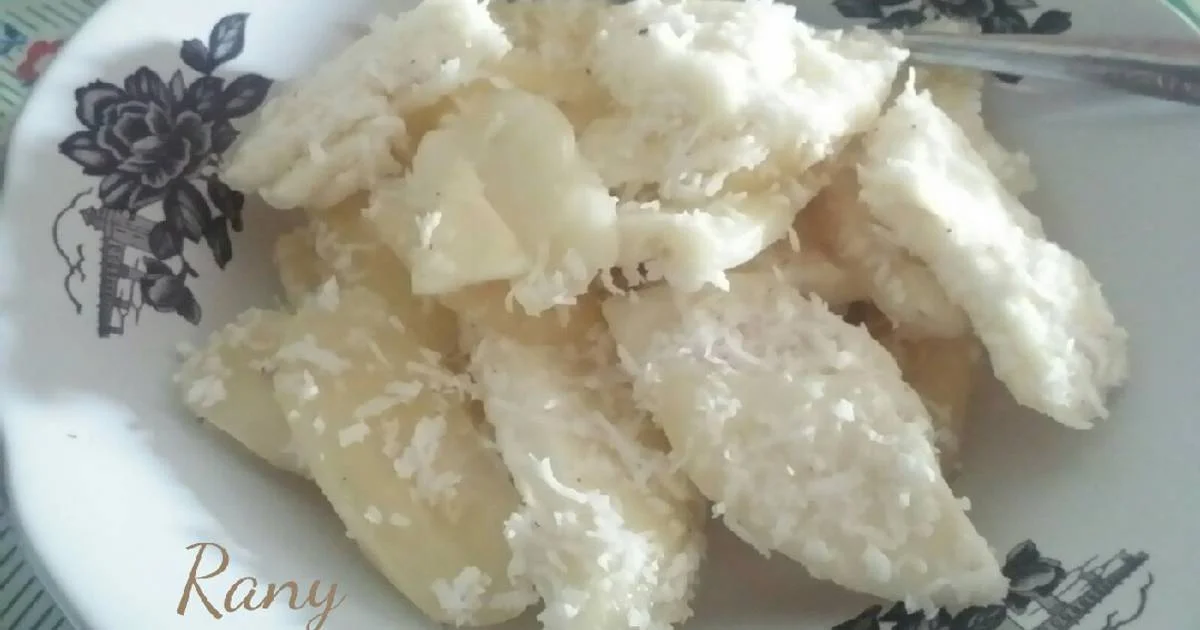 resep mutiara kelapa kukus