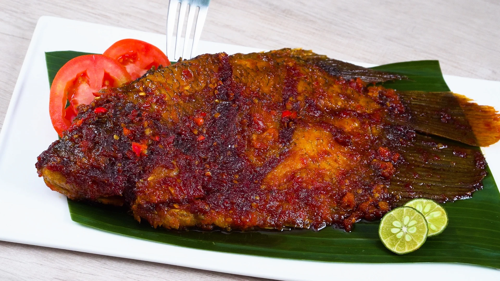 resep nila bakar kecap