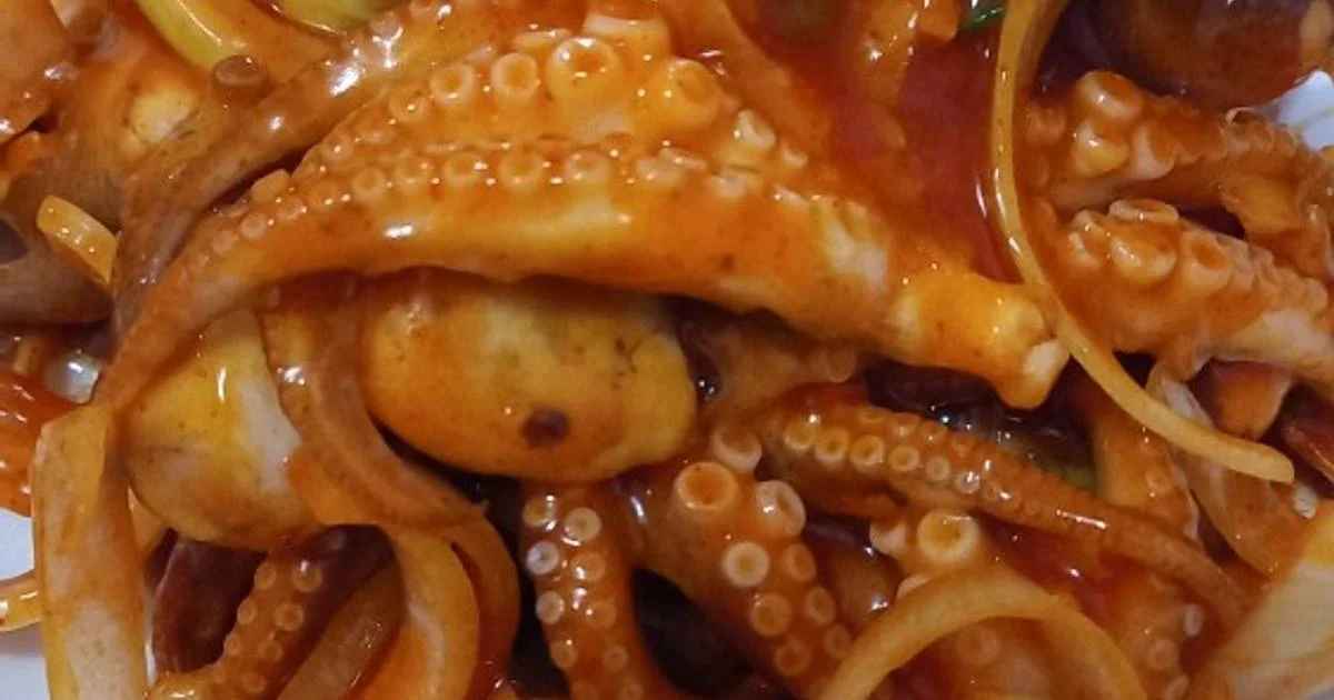 resep octopus saus padang