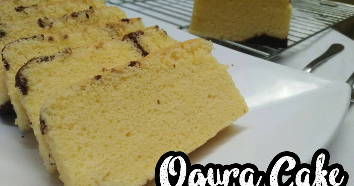 resep ogura cake 4 telur