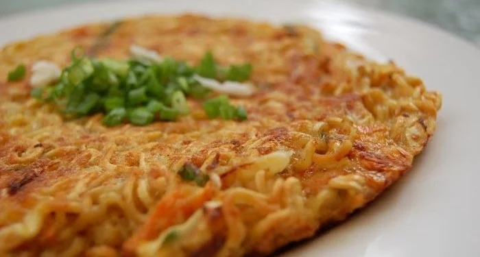 resep omelet telur mie