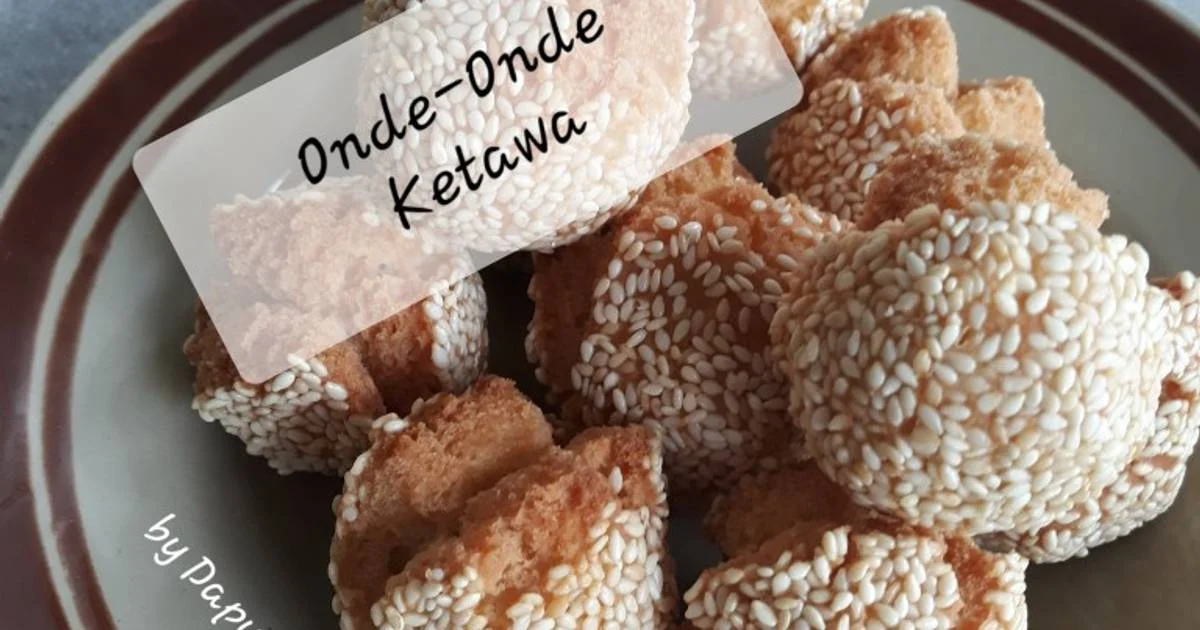 resep onde2 ketawa empuk renyah tahan lama