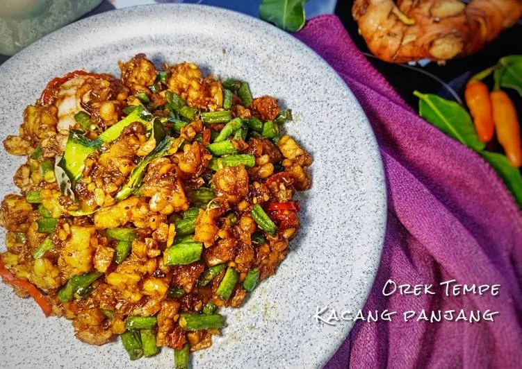 resep orek tempe