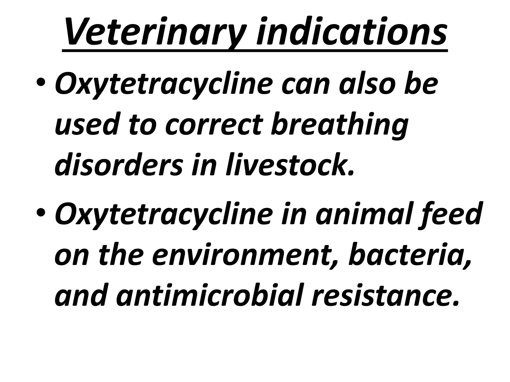 resep oxytetracycline