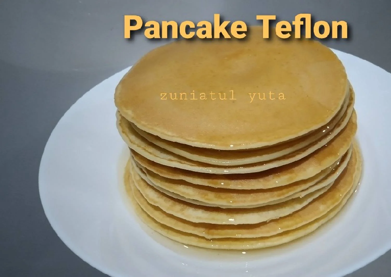 resep pancake teflon 3 bahan