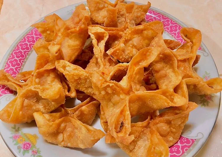 resep pangsit goreng isi ayam