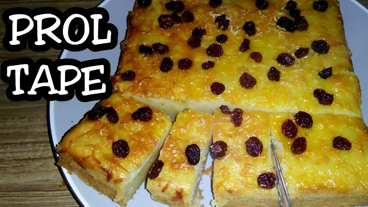 resep prol tape kukus takaran sendok