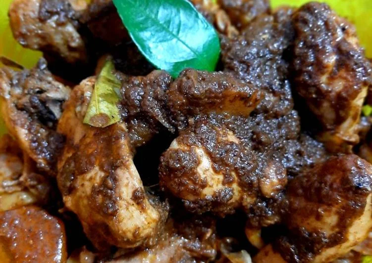 resep rendang ayam simpel