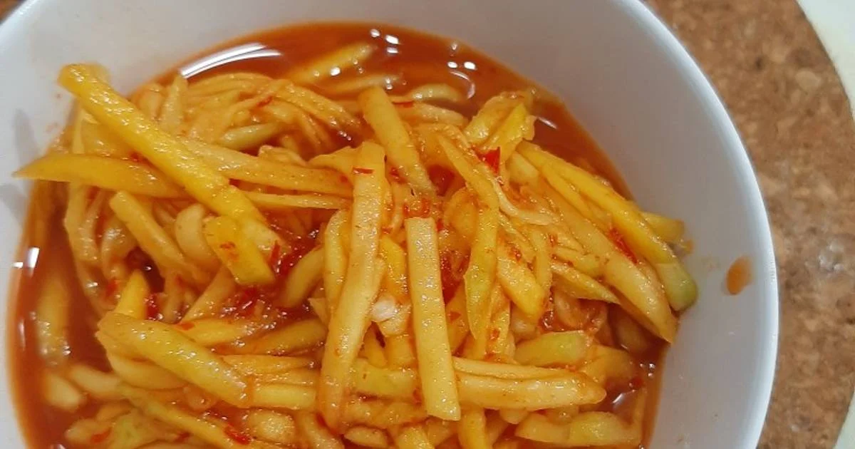 resep rujak serut mangga