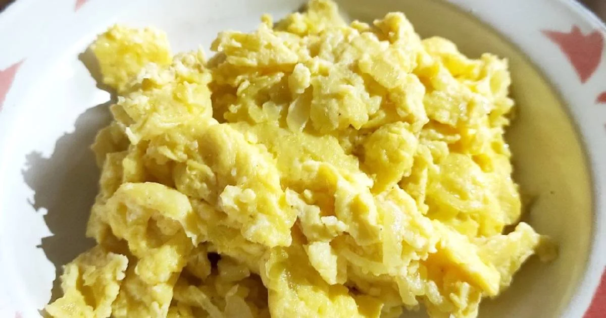 resep scramble egg