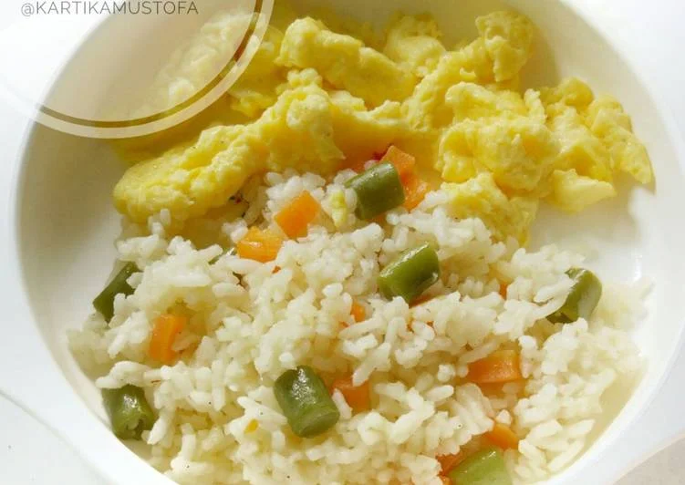 resep scramble egg susu