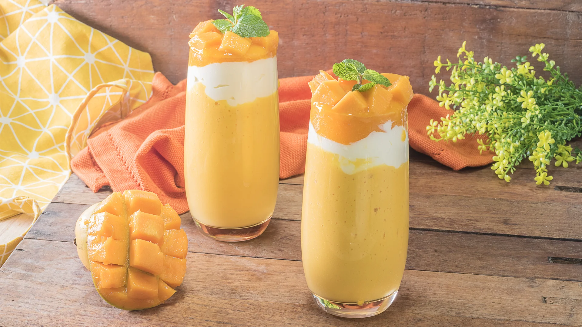 resep smoothies mangga yogurt