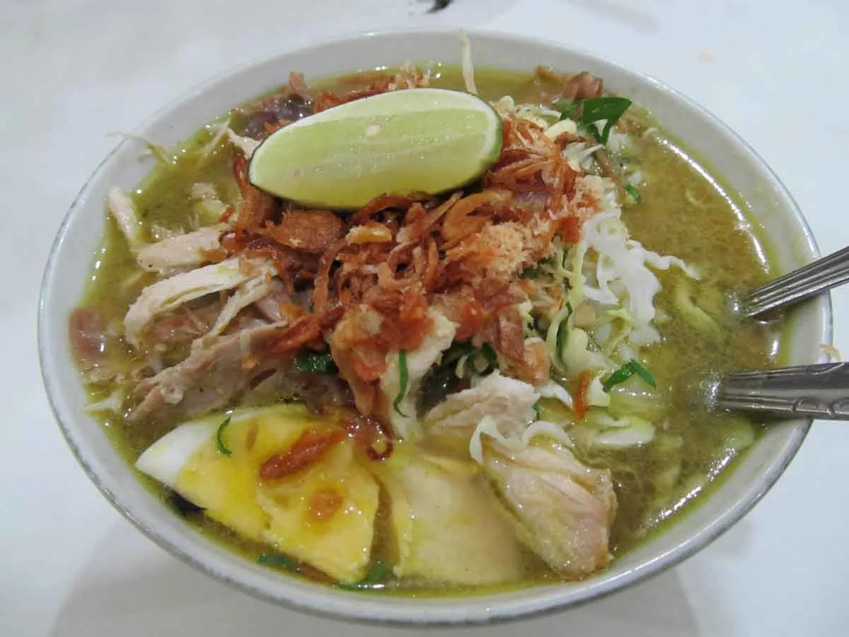 resep soto untuk 80 porsi