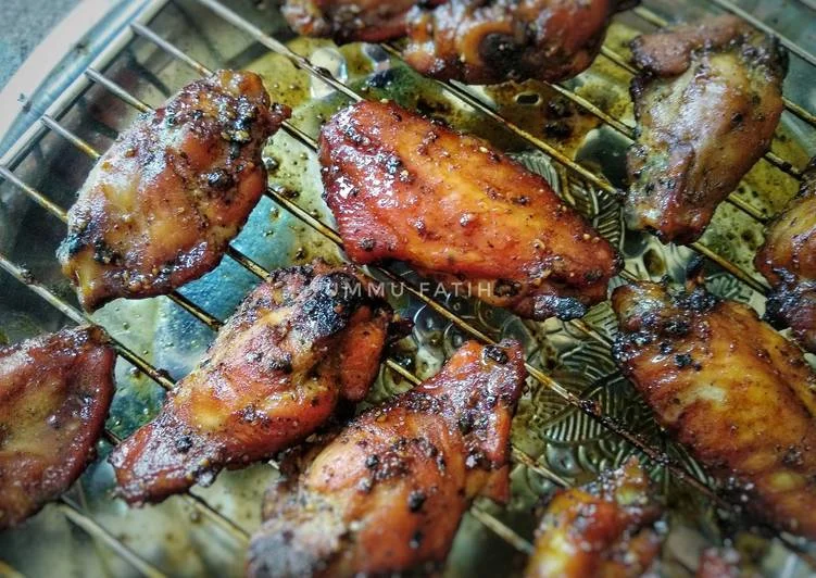 resep spicy chicken wings