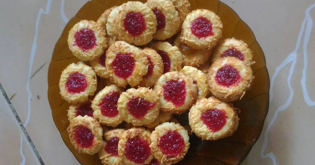 resep thumbprint cookies ny. liem