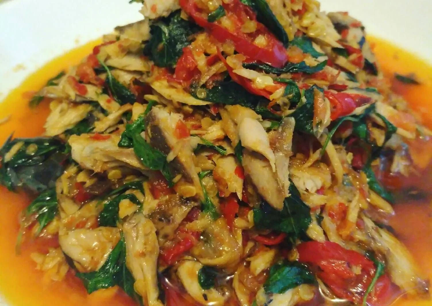 resep tongkol suwir