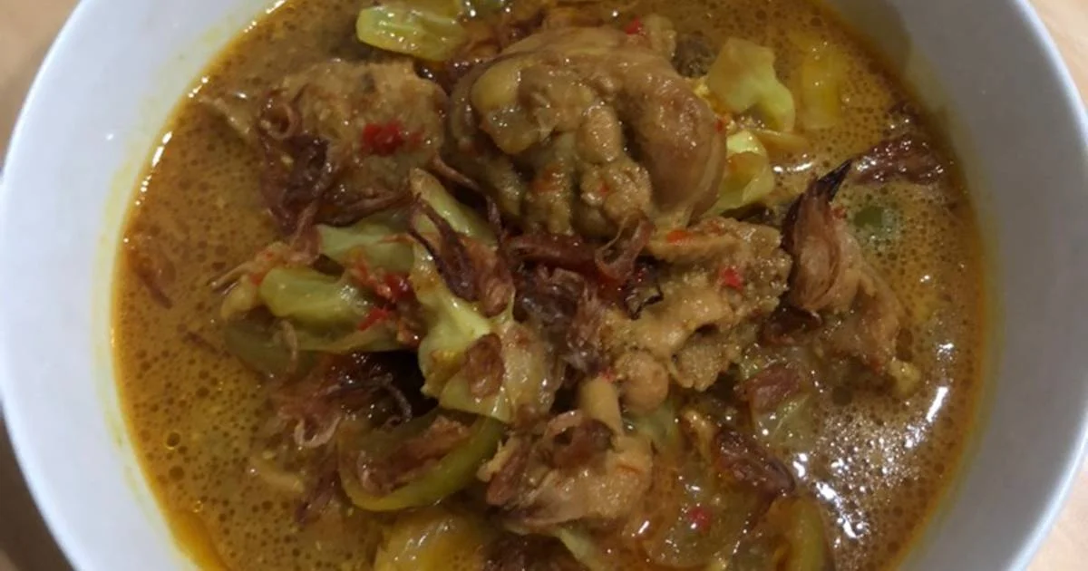 resep tongseng ayam santan