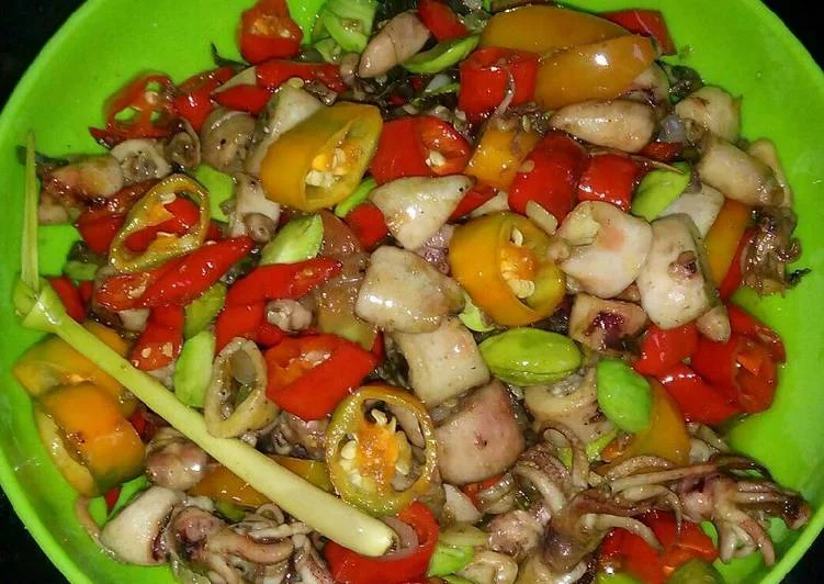 resep tumis cumi sederhana