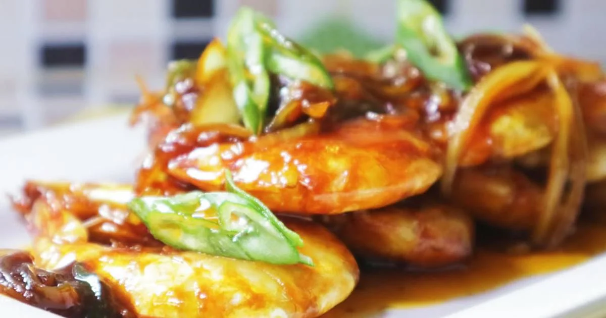 resep udang mentega