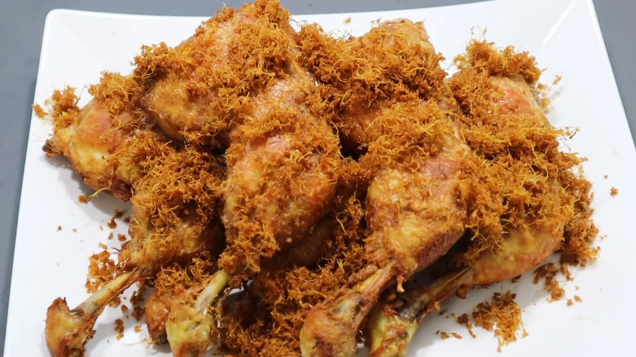 resep ungkep ayam lamongan