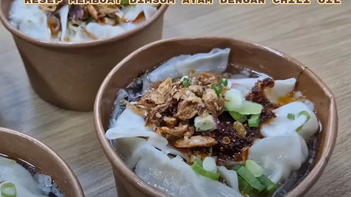 resep wonton chili oil untuk jualan