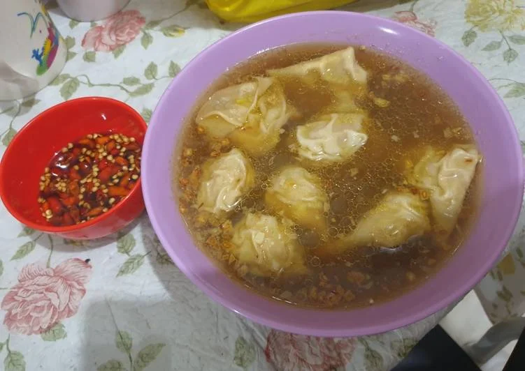 resep wonton kuah